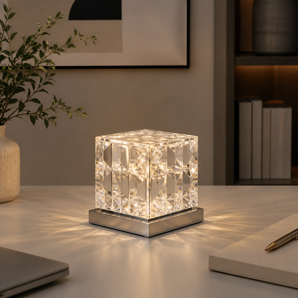 Nexorivc Crystal Prism Cube Mood Light